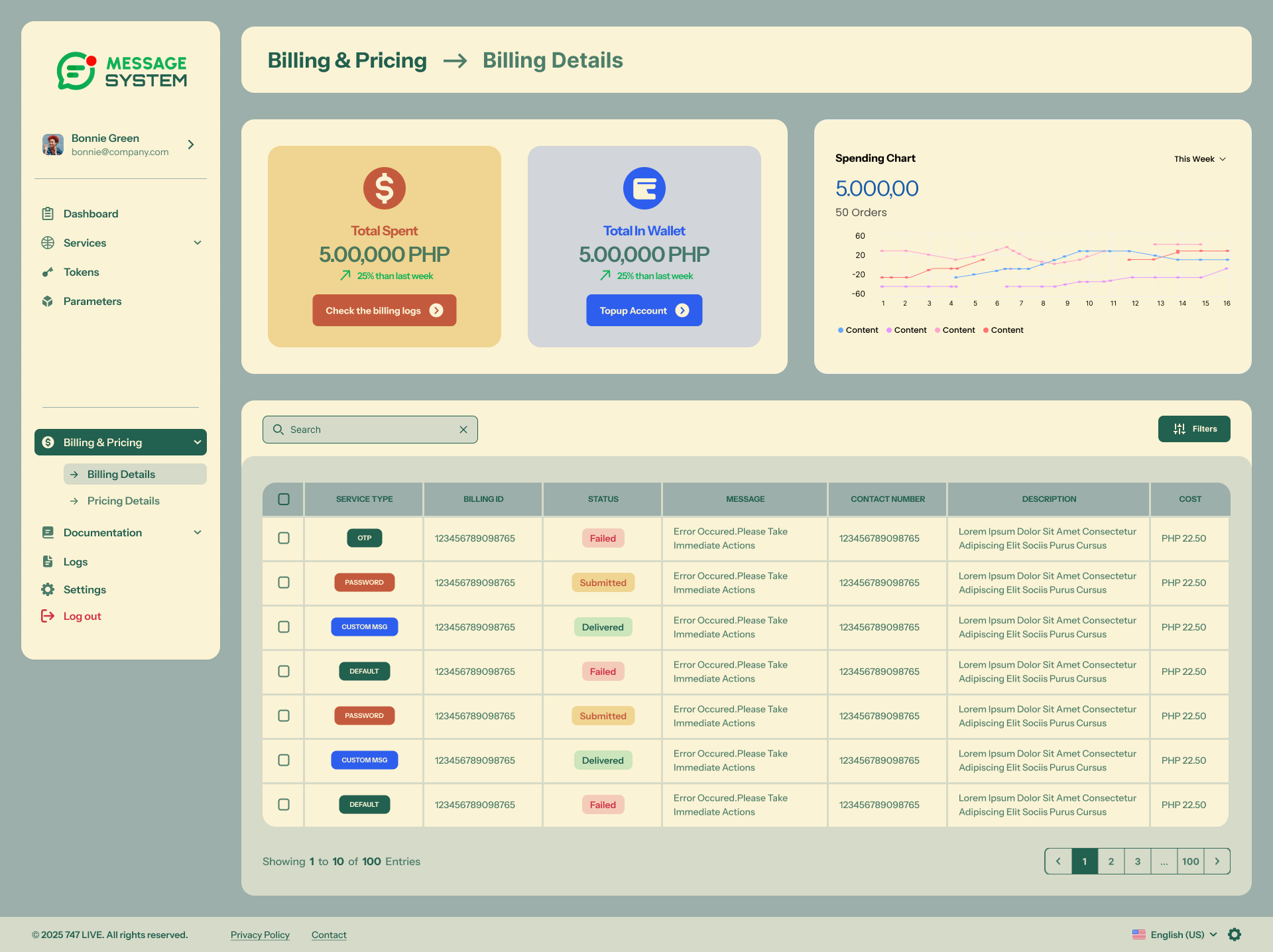 Billing